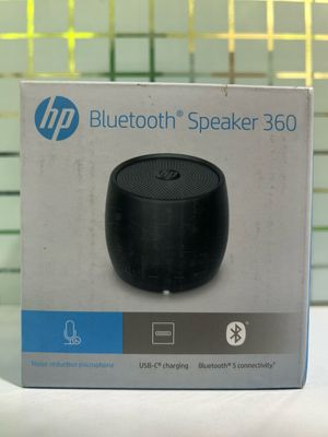 HP 360 Mono Portable Black Bluetooth Speaker HP 360 Mono Portable Black Bluetooth Speaker