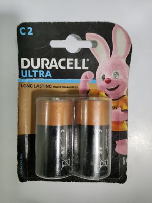 Duracell Ultra C2 Pack of 2-Batteries Duracell Ultra C2 Pack of 2-Batteries