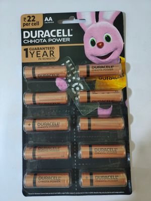 Duracell AA Chhota Power (Pack of 10-Batteries)