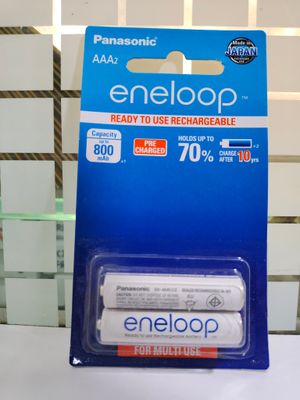 Panasonic AAA, Eneloop 800mAh Rechargeable 2-Battery