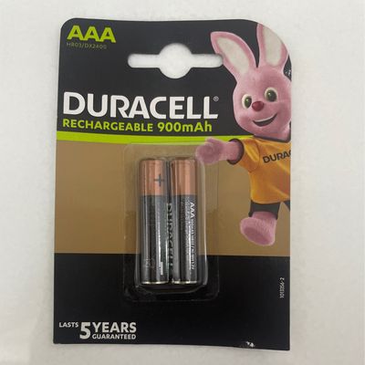Duracell AAA, 2 Battery, 900mAh, Rechargeable