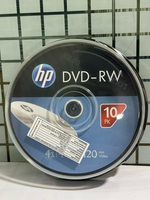 HP DVD-RW 4.7GB Blank Disk’s (Pack of 10disk)