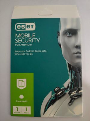 1 Device, 1 Year, Eset Mobile Security, For Android