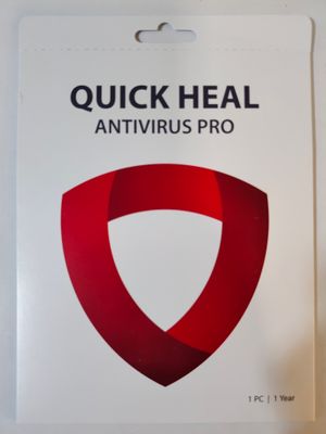 New, 1 User, 1 Year, Quick Heal Antivirus Pro