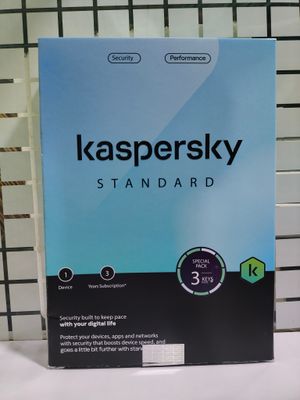 New, 2 User, 3 Year, Kaspersky Standard (Antivirus)