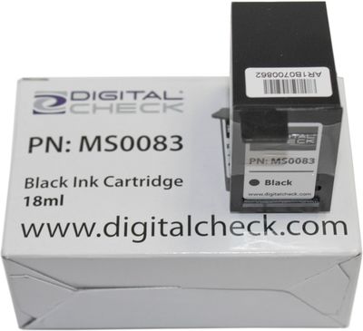 Digital Check MS0083 Black Ink Cartridge Digital Check MS0083 Black Ink Cartridge