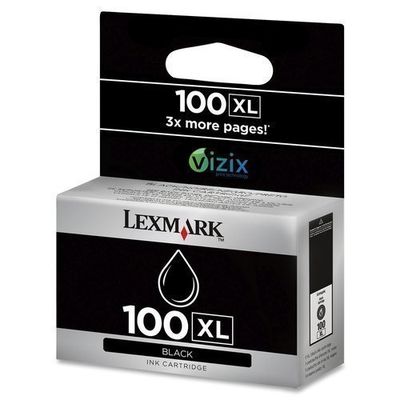 Lexmark high yield 100XL Ink Cartridge-Black