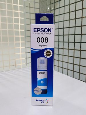 Epson 008 Cyan Ink Bottle, 70ml