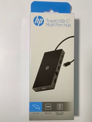 HP Travel USB-C Multi Port Hub Docking Station HP Travel USB-C Multi Port Hub Docking Station