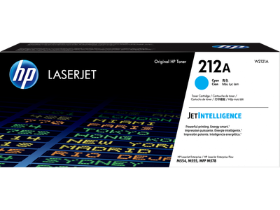 HP 212A Cyan LaserJet Toner Cartridge HP 212A Cyan LaserJet Toner Cartridge