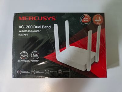 Mercusys AC10 AC1200 Wireless Dual Band Router Mercusys AC10 AC1200 Wireless Dual Band Router
