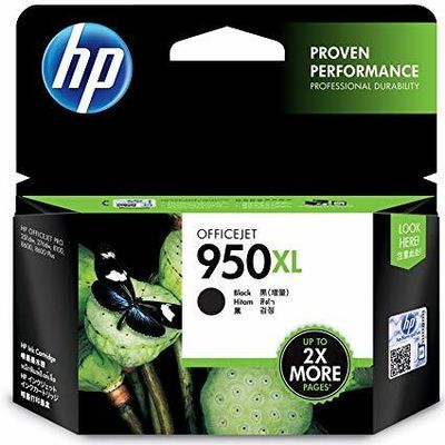 HP Officejet 950XL Black Ink Cartridge HP Officejet 950XL Black Ink Cartridge