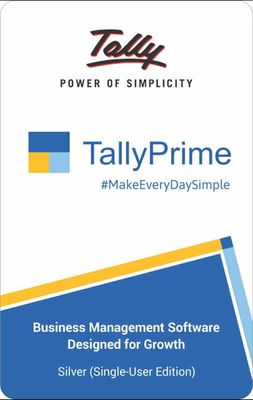Single User, Lifetime, Tally Prime Silver Single User, Lifetime, Tally Prime Silver
