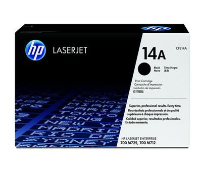 HP 14A Toner Cartridge, Black, CF214A HP 14A Toner Cartridge, Black, CF214A
