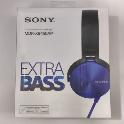 Sony MDR-XB450AP On-Ear Headphones (Blue) Sony MDR-XB450AP On-Ear Headphones (Blue)