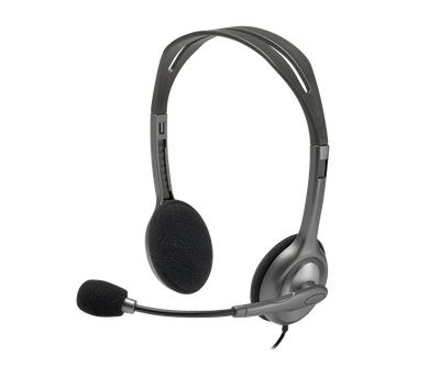 Logitech H110 Stereo Headset With Mic Logitech H110 Stereo Headset With Mic