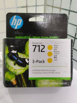 HP DesignJet 712 3-pack Yellow Ink (T210, T230, T250, T630, T650)