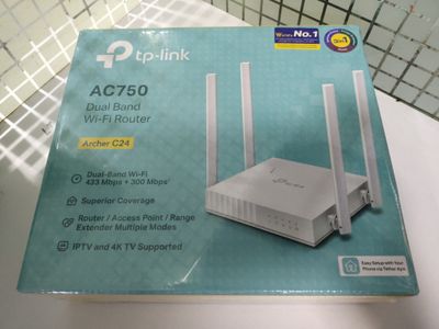 Tp-link Archer C24 AC750 Dual-Band Wi-Fi Router Tp-link Archer C24 AC750 Dual-Band Wi-Fi Router