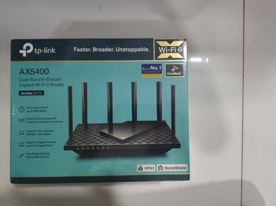 TP Link Archer AX72 AX5400 Dual-Band Gigabit Wi-Fi 6 Router