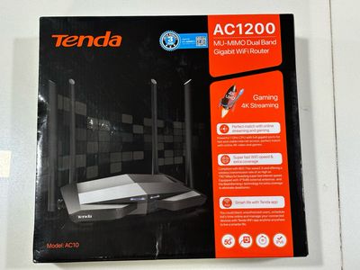 Tenda AC10 Dual Band AC1200 Gigabit Wi-Fi Router Tenda AC10 Dual Band AC1200 Gigabit Wi-Fi Router