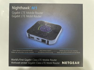 Netgear Nighthawk M1-MR1100 Mobile Hotspot Router, Black