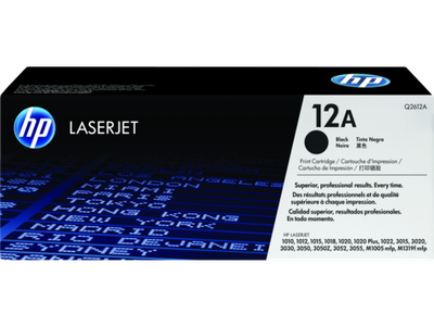 HP 12A Black Toner Cartridge