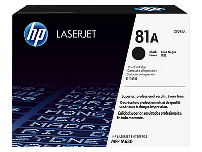 HP 81A Black Toner Cartridge