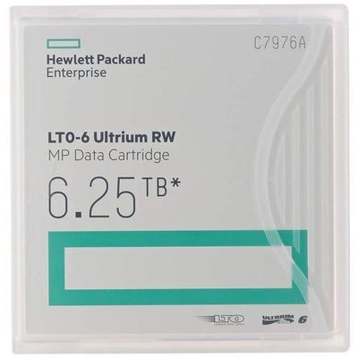 HP LTO 6 Tape Data Cartridge, 6.25tb HP LTO 6 Tape Data Cartridge, 6.25tb