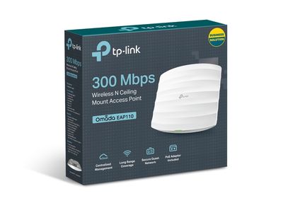 TP-Link EAP110 Wireless N300 Ceiling Mount Access Point