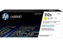 HP 212X High Yield Yellow Original LaserJet Toner Cartridge,