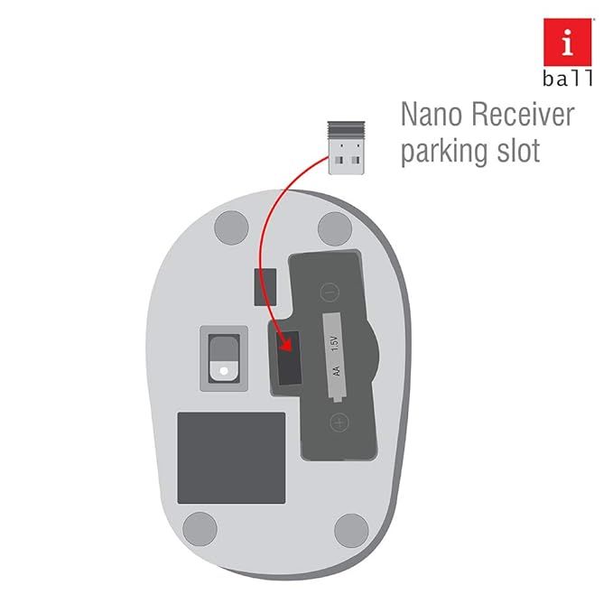 iBall Free Go G25 Wireless Optical Mouse