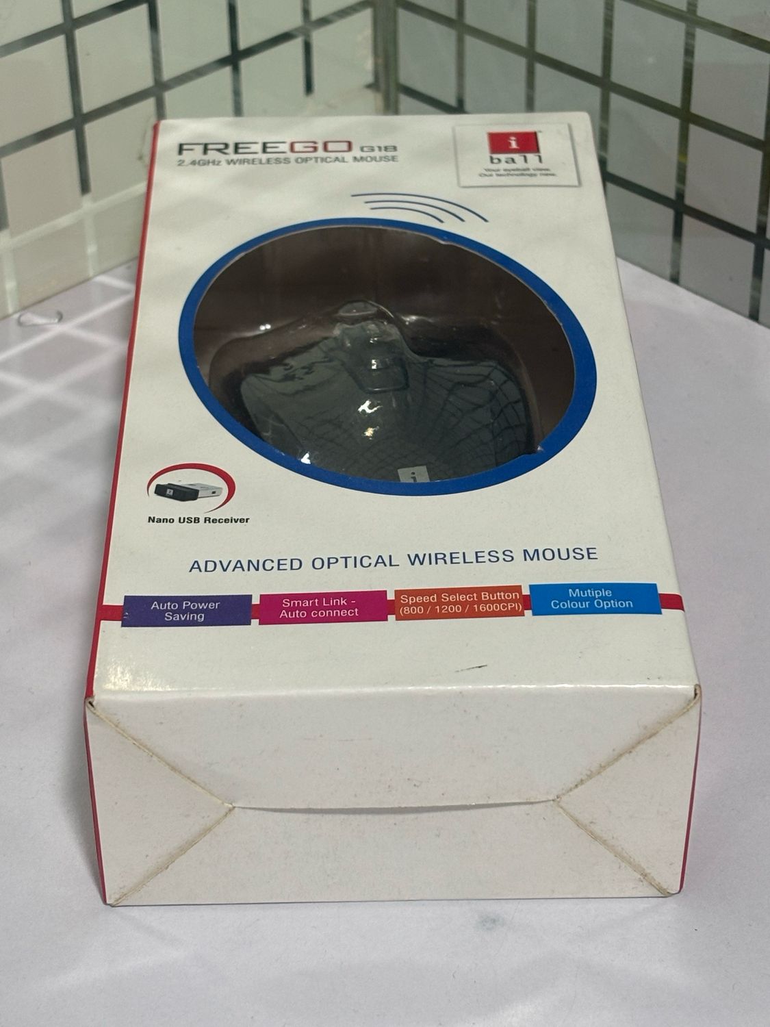 iBall FreeGo G18 Optical Wireless Mouse