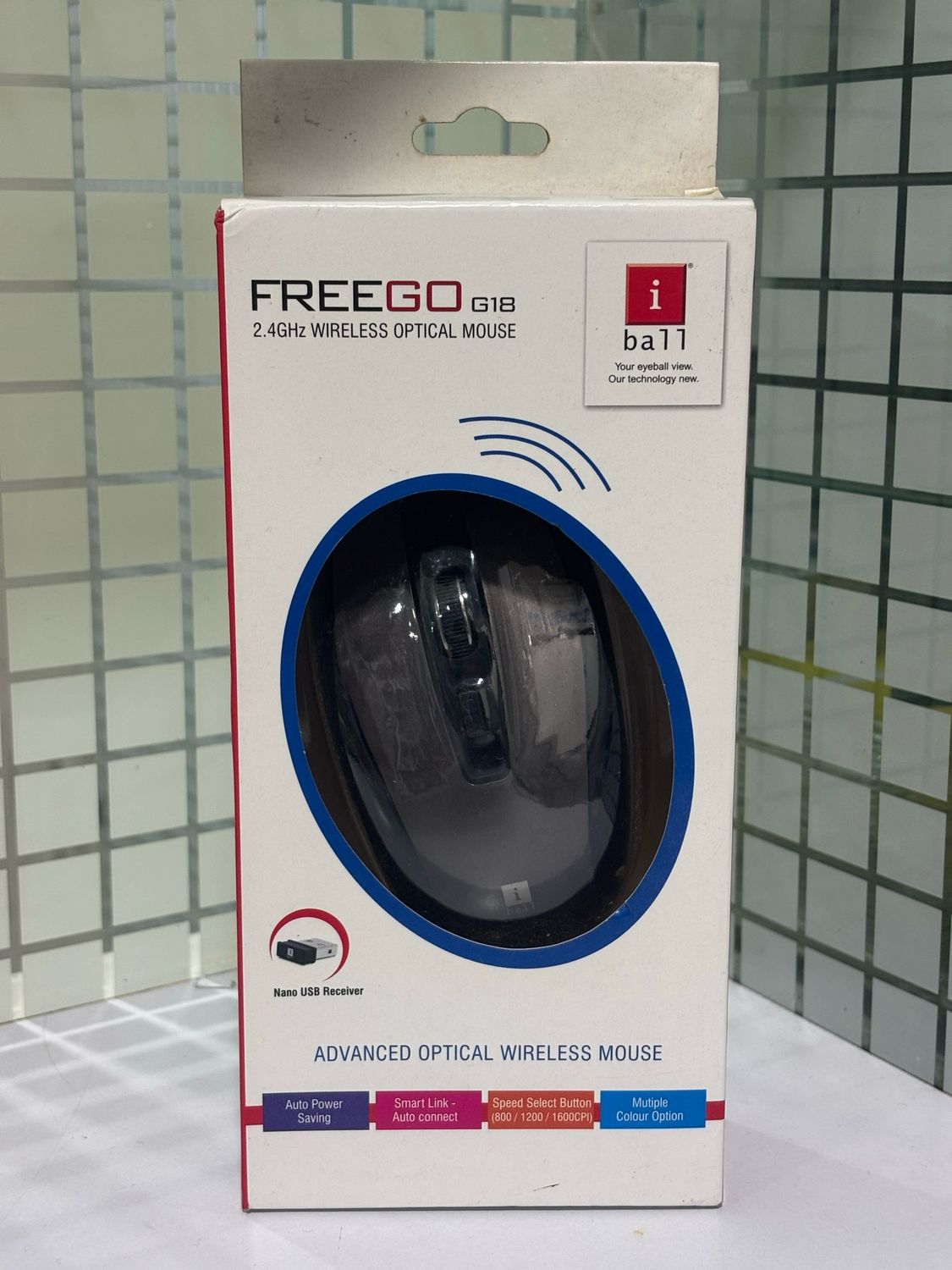 iBall FreeGo G18 Optical Wireless Mouse