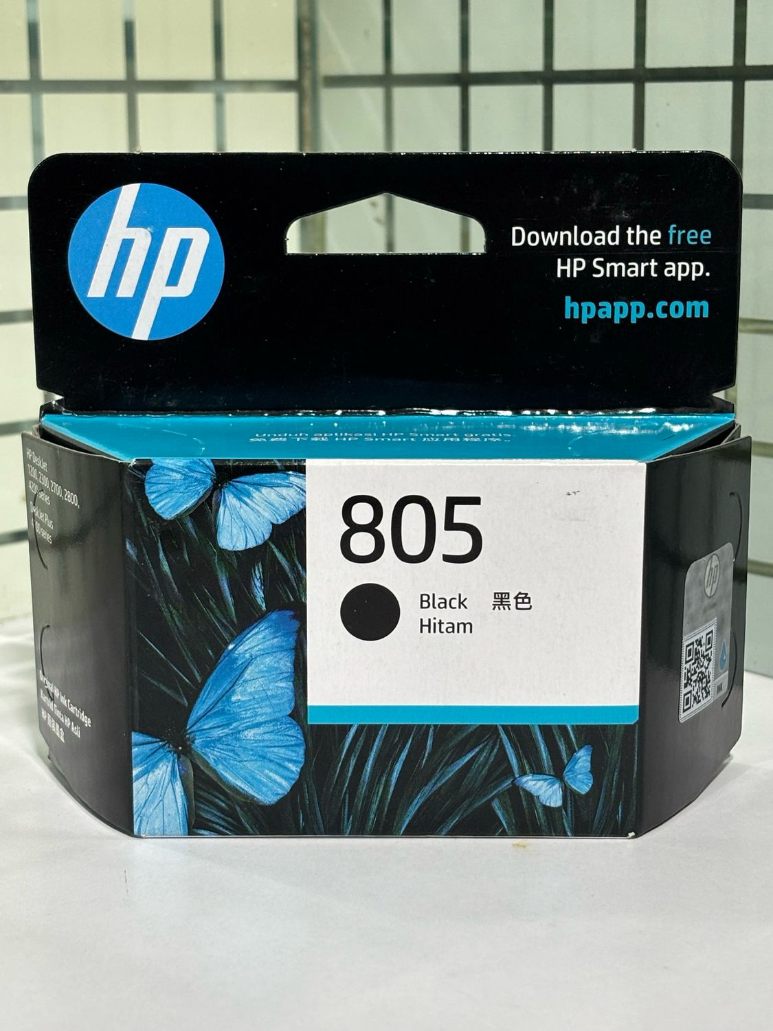 HP 805 Black Ink Cartridge (Twin Pack)