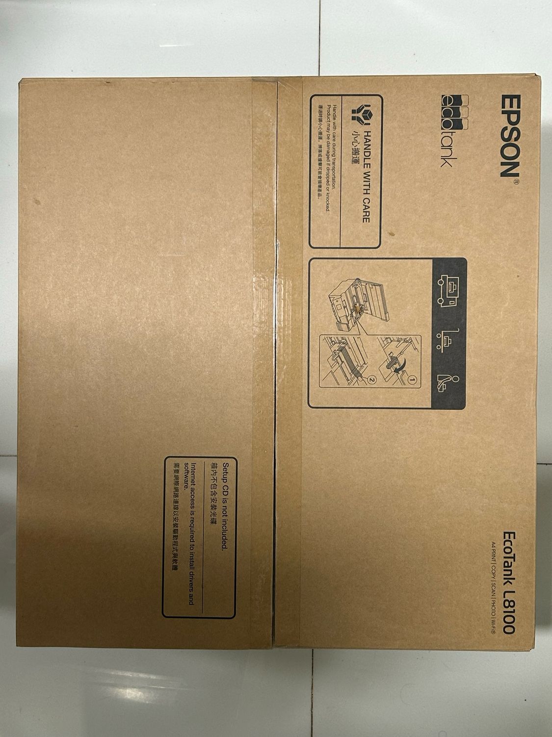 Epson EcoTank L8100 Multifunction A4 Ink Tank Photo Printer