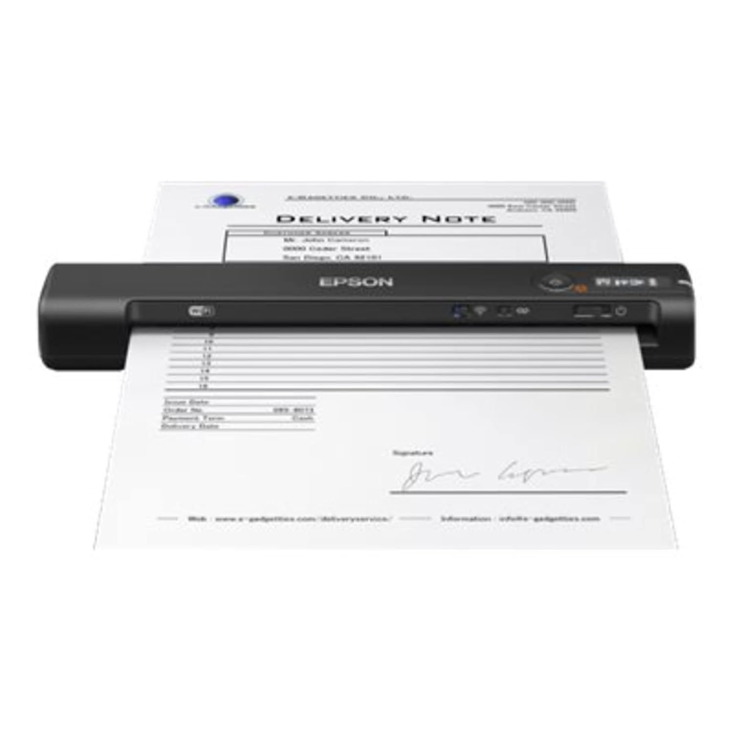 Epson WorkForce ES-60W Wi-Fi Portable Sheetfed Document Scanner Epson WorkForce ES-60W Wi-Fi Portable Sheetfed Document Scanner