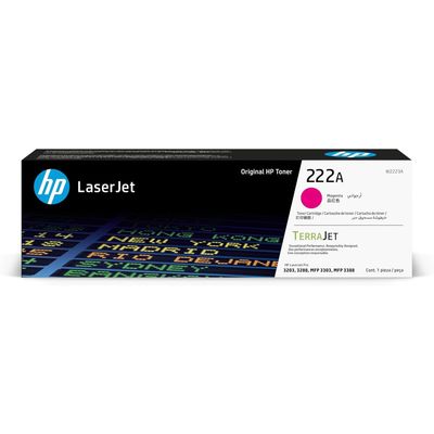 HP 222A Magenta Original LaserJet Toner Cartridge (W2223A)