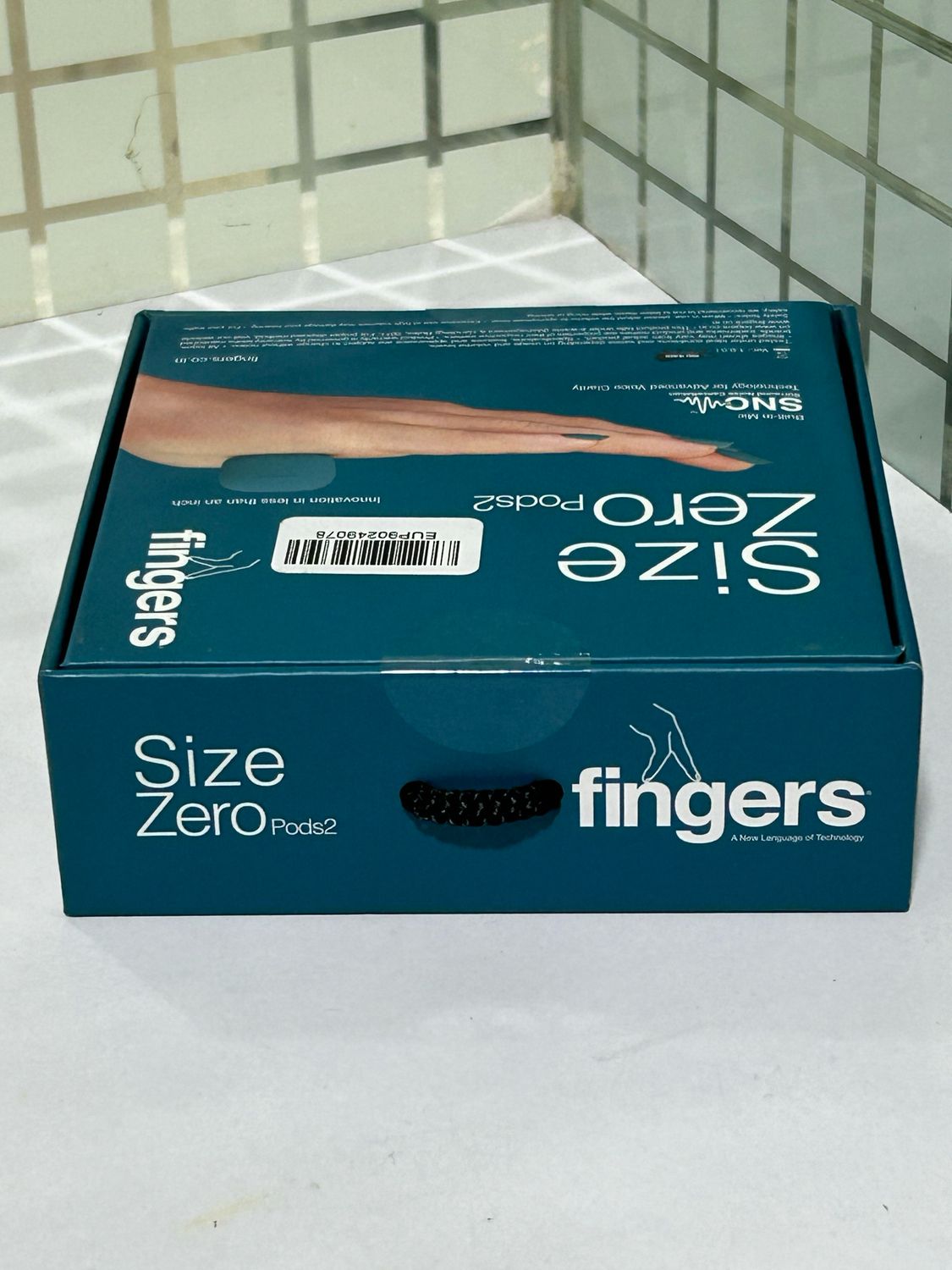 Fingers SizeZero Pods2 TWS Earbuds, Teal