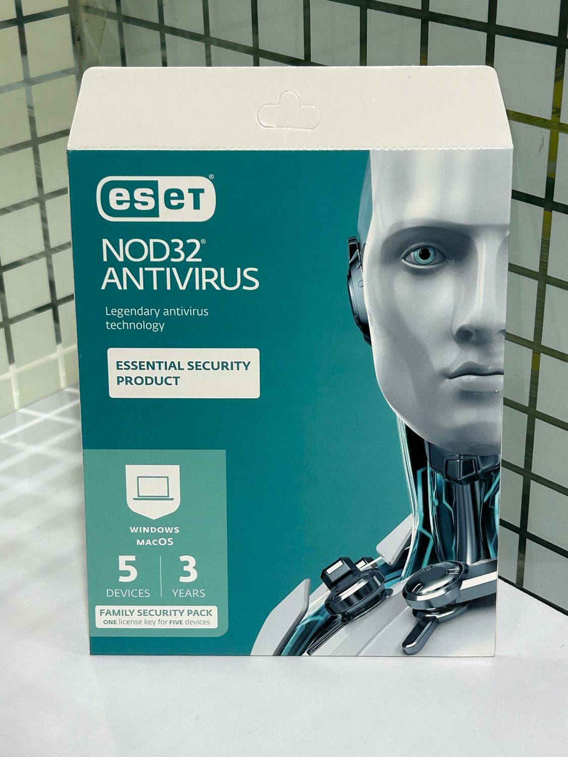 New, 5 User, 3 Year, Eset Antivirus, NOD32, Family Pack