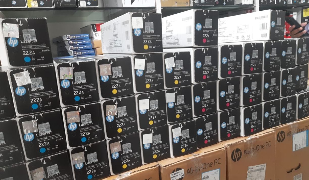 HP 222A Yellow Original LaserJet Toner Cartridge (W2222A)