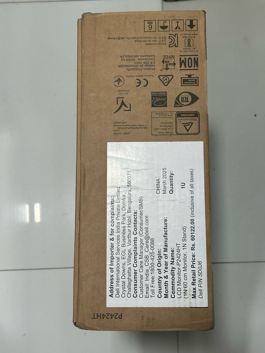 Dell Pro 24 Plus Touch USB-C Hub Monitor - P2424HT Dell Pro 24 Plus Touch USB-C Hub Monitor - P2424HT