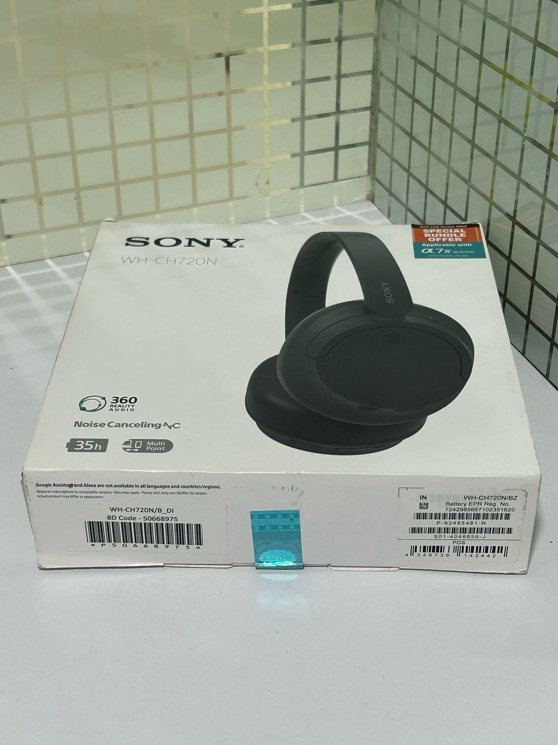 Sony WH-CH720N Noise Cancellation Wireless Bluetooth Over Ear Headphones - Black Sony WH-CH720N Noise Cancellation Wireless Bluetooth Over Ear Headphones - Black