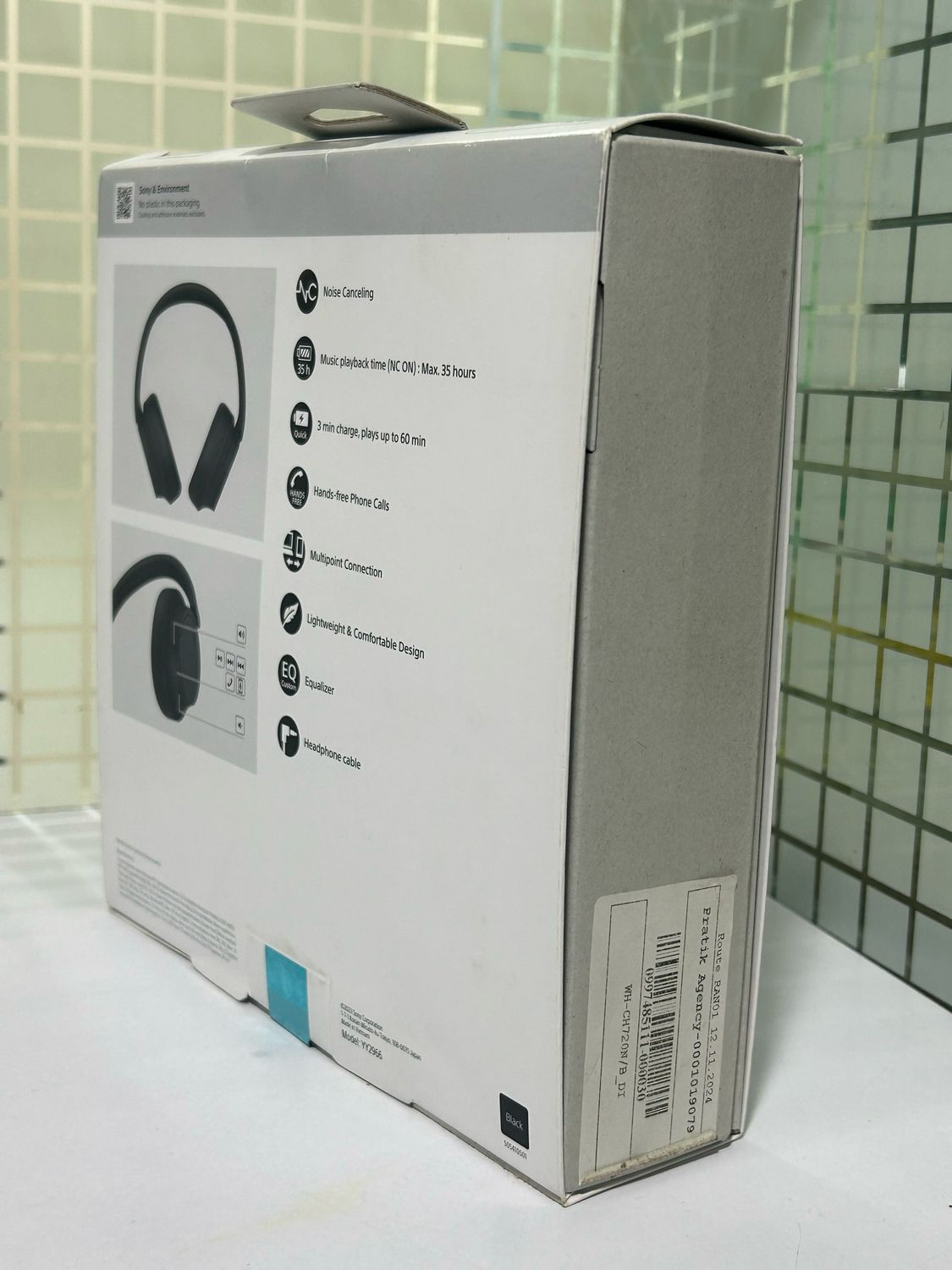 Sony WH-CH720N Noise Cancellation Wireless Bluetooth Over Ear Headphones - Black Sony WH-CH720N Noise Cancellation Wireless Bluetooth Over Ear Headphones - Black