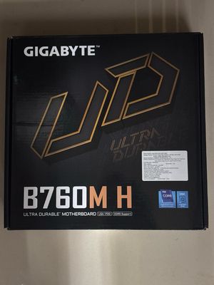 Gigabyte B760M H Ultra Durable Motherboard