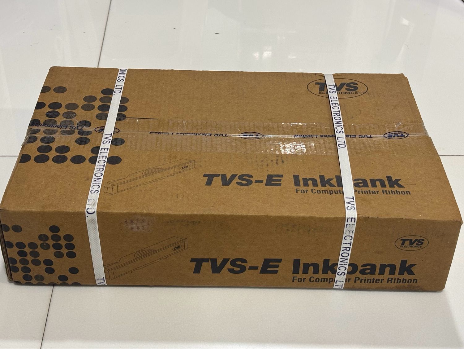 TVS-E ink Bank Printer Ribbon (Pack of 100)