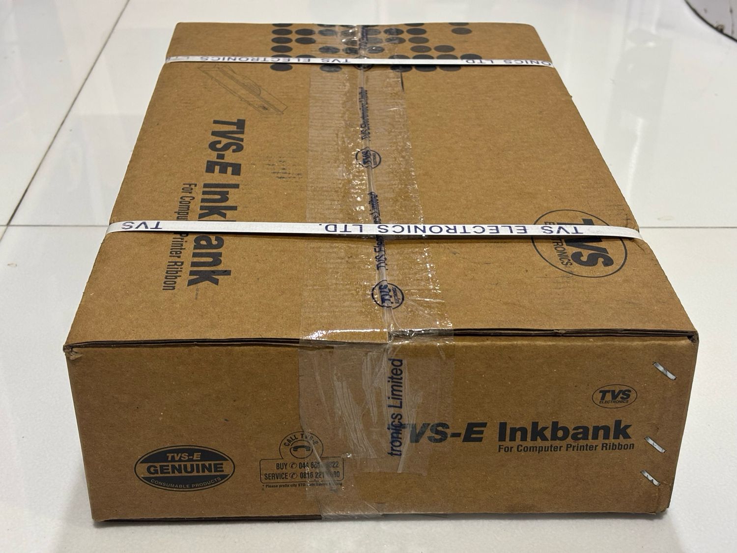 TVS-E ink Bank Printer Ribbon (Pack of 100)