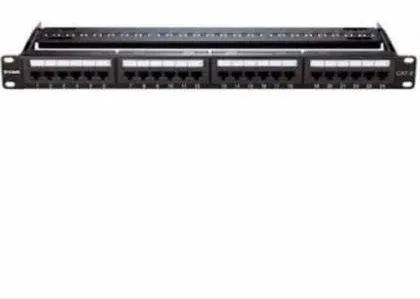 D-Link Cat6 UTP 24 Port Loaded Patch Panel D-Link Cat6 UTP 24 Port Loaded Patch Panel