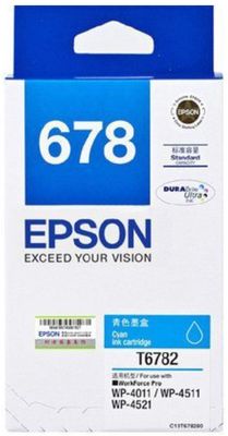 Epson Ink Cartridge T6782 High Capacity Cyan Epson Ink Cartridge T6782 High Capacity Cyan