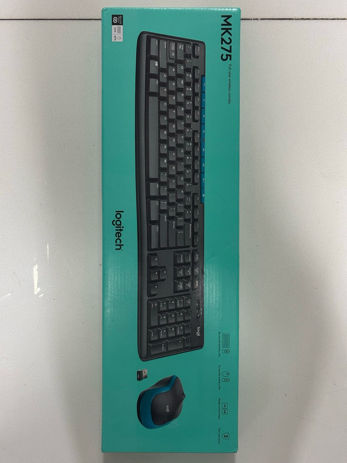 Logitech MK275 Wireless Keyboard Mouse