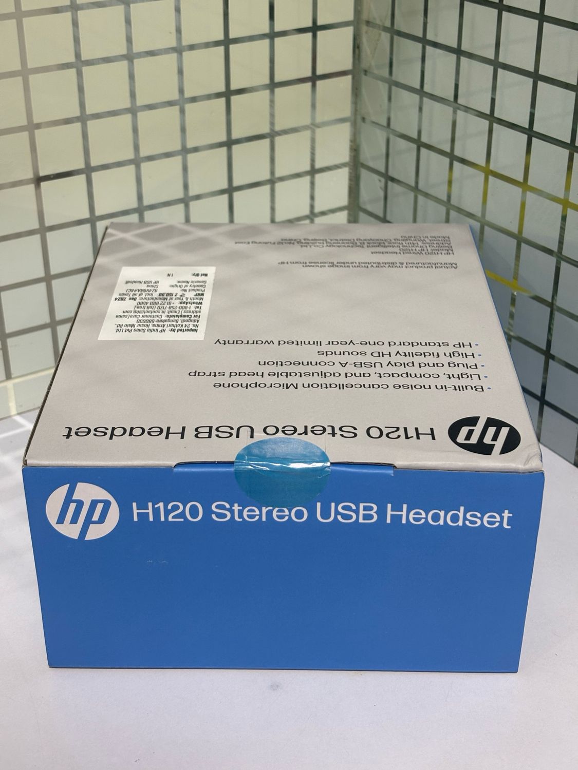 HP H120 Stereo USB Headset (9Z4V9AA)